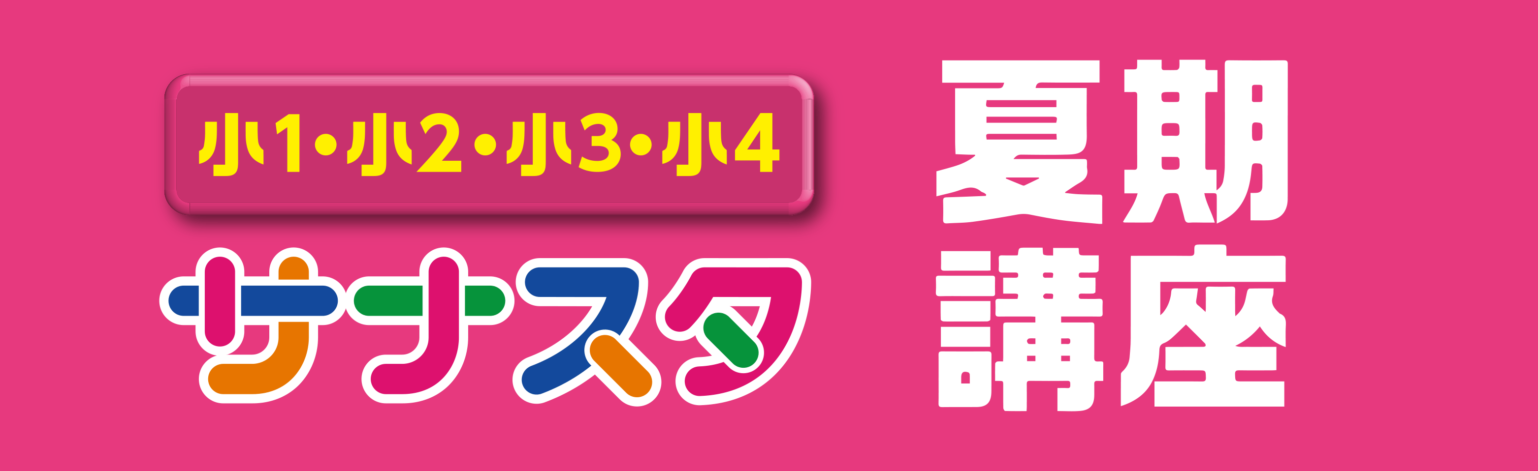 サナスタ夏期講座
