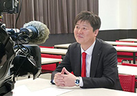 取材の様子
