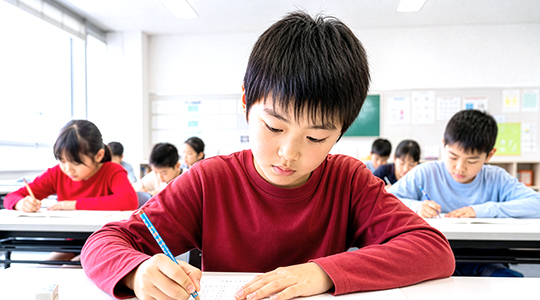 模試の様子