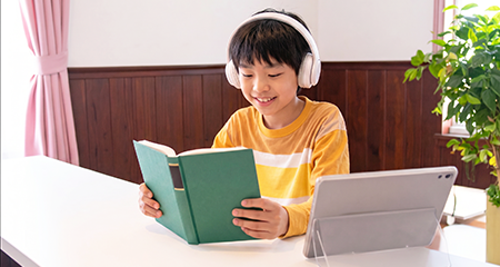 読書の力の様子