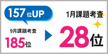 西春校_3学期課題実力考査結果