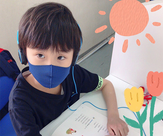 学習の様子