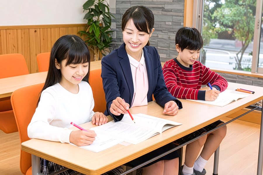 個別指導の様子